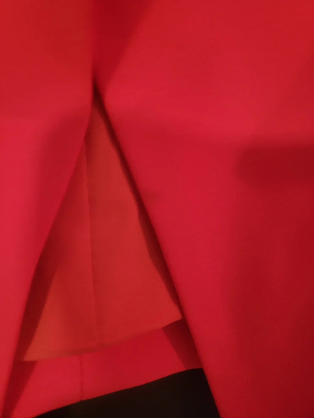 New York & Company Hot Pink Off-Shoulder Blazer & Tailored Pants Set